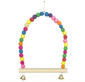 Parrot Toy Bird Supplies Colorful Swing Ladder - Image 3