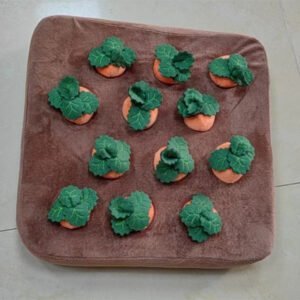 Pet Dog Toys Carrot Plush Toy Vegetable Chew Toy For Dogs Snuffle Mat For Dogs Cats Durable Chew Puppy Toy Dogs Accessories - Image 5