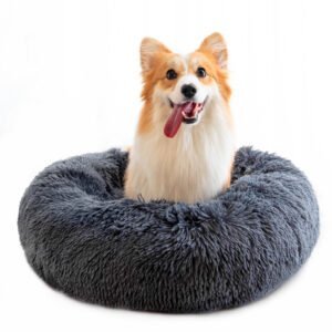 Dog Beds For Small Dogs Round Plush Cat Litter Kennel Pet Nest Mat Puppy Beds - Image 5