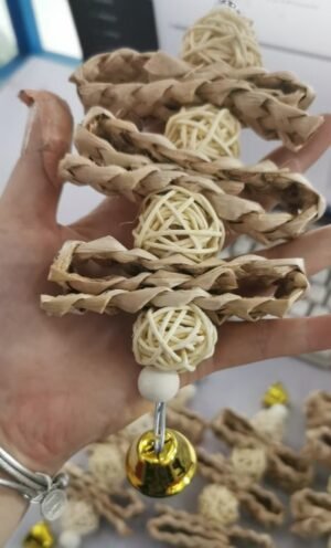 Straw Woven Fruit Toy Parrot Supplies Bird Toys - Image 8