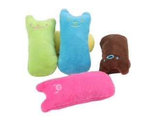 Catnip Cat Toys Pillow Interactive Cat Toy Catnip Pet Supplies Pillow Thumb Plush Teeth Grinding Bite Mint Cat Accessories - Image 4