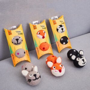 Colorful Felt Stretch Ball Cat Toy Ball Pet Toy With Small Bell Sound Play Cat Toys Creative Interactive Cat Dog Chew Toy - Image 2