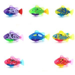 Cat Interactive Electric Fish Water Toy For Indoor Play Swimming Robot Fish Toys For Cat Dog Pet Baby Swimmer Bath Robofish Toys - Image 4