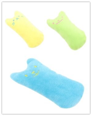 Catnip Cat Toys Pillow Interactive Cat Toy Catnip Pet Supplies Pillow Thumb Plush Teeth Grinding Bite Mint Cat Accessories - Image 8