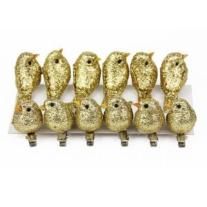 Christmas Supplies Microscopic Decoration Props Simulation Bird 12pcs - Image 5