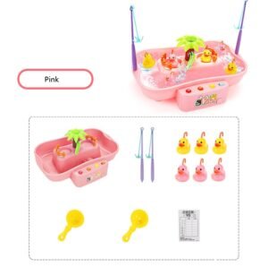 Fishing Toys For Kids Rotating 19.5    22    32cm Fish - Image 4