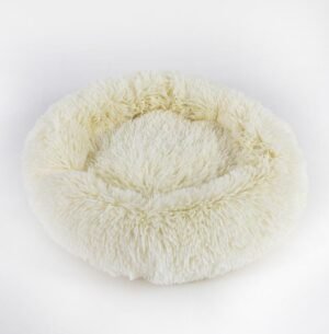Dog Beds For Small Dogs Round Plush Cat Litter Kennel Pet Nest Mat Puppy Beds - Image 4