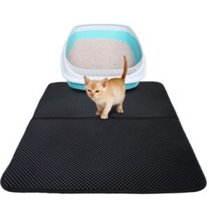 Waterproof Pet Cat Litter Mat EVA Double Layer Cat Litter Trapping Pet Litter Cat Mat Clean Pad Products For Cats Accessories - Image 2