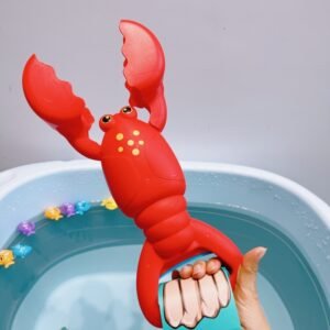 Children's Bathroom Bath And Water Toys Large Crocodile Eating Small Fish - Image 9