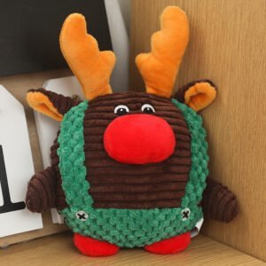 Dog pet plush Christmas toys containing BB - Image 2