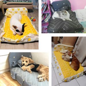 Teddy small dog pet bed - Image 4