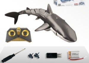 Remote Control Shark 2.4G Remote Control Fish Children's Toys Summer Water Toys - Image 9