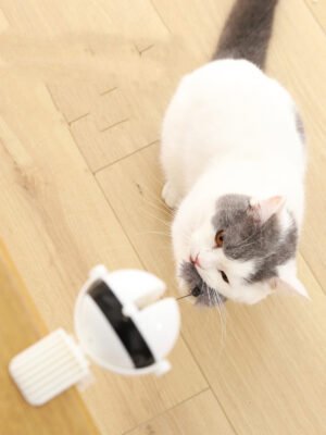 Electric Automatic Lifting Motion Cat Toy Interactive Puzzle Smart Pet Cat Teaser Ball Pet Supply Lifting Toys - Image 5