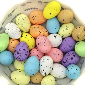 Color Simulation Quail Eggs 3X2 Simulation Foam Bird Eggs 1.8X1.5 Decoration Supplies - Image 5