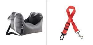 Pet Dog Car Carrier Seat Waterproof Basket Portable Car Seat Safety Travelling Mesh Hanging Bags Breathable Beds & Sofas - Image 10