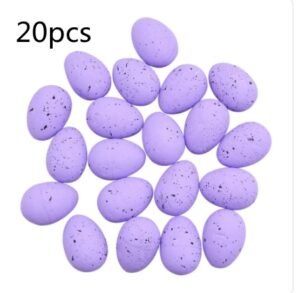 Color Simulation Quail Eggs 3X2 Simulation Foam Bird Eggs 1.8X1.5 Decoration Supplies - Image 7