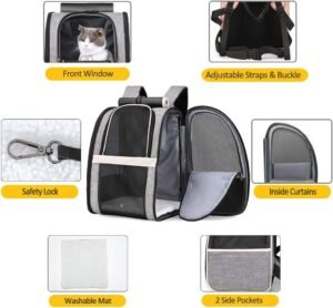 Innovative Traveler Bubble Backpack Pet Carriers For Cats And Dogs - Image 8