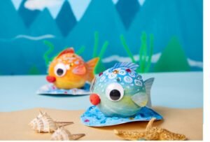 Bubble Fish Children's Toys Handmade Diy Production Material Package - Image 2