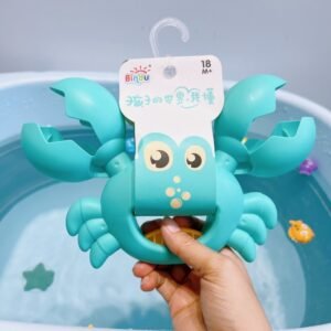 Children's Bathroom Bath And Water Toys Large Crocodile Eating Small Fish - Image 6