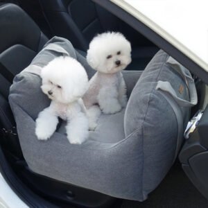 Pet Dog Car Carrier Seat Waterproof Basket Portable Car Seat Safety Travelling Mesh Hanging Bags Breathable Beds & Sofas - Image 3