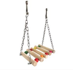 Parrot Toy Bird Supplies Colorful Swing Ladder - Image 7