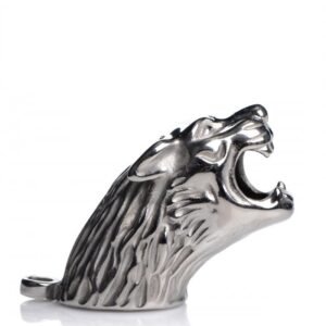 Metal Men's Tiger Head Bird Cage Chastity Lock Conditioning Supplies Adult Toys - Image 5