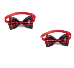 Plaid Pet Tie Cat Dog Scarf Accessories Pet Accessories - Image 5