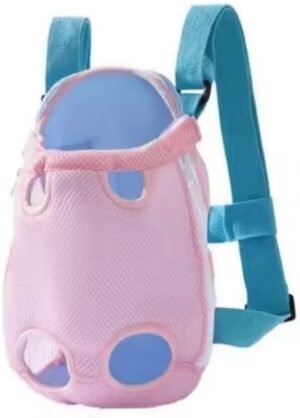 Furry Pawsy Carrier Furry Pawsy Cat Backpack Adjustable Dog Carrier Backpack Travel Bag With Leg Holes Pet Front Chest Carriers Backpacks For Dogs Cats Puppies - Image 3