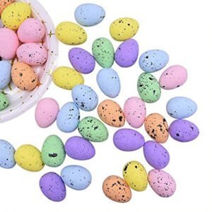 Color Simulation Quail Eggs 3X2 Simulation Foam Bird Eggs 1.8X1.5 Decoration Supplies - Image 4