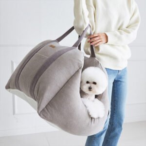 Pet Dog Car Carrier Seat Waterproof Basket Portable Car Seat Safety Travelling Mesh Hanging Bags Breathable Beds & Sofas - Image 4