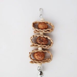 Straw Woven Fruit Toy Parrot Supplies Bird Toys - Image 7