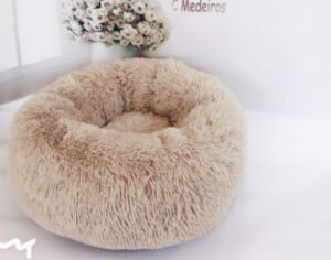 Dog Beds For Small Dogs Round Plush Cat Litter Kennel Pet Nest Mat Puppy Beds - Image 8