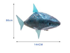 Remote Control Shark Toys Air Swimming Fish Infrared RC Air Balloons Inflatable RC Flying Air Plane Kids Toys - Image 5