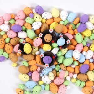 Color Simulation Quail Eggs 3X2 Simulation Foam Bird Eggs 1.8X1.5 Decoration Supplies - Image 6