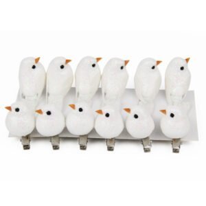 Christmas Supplies Microscopic Decoration Props Simulation Bird 12pcs - Image 2