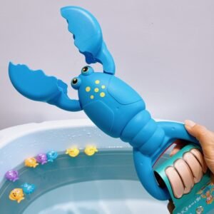 Children's Bathroom Bath And Water Toys Large Crocodile Eating Small Fish - Image 8
