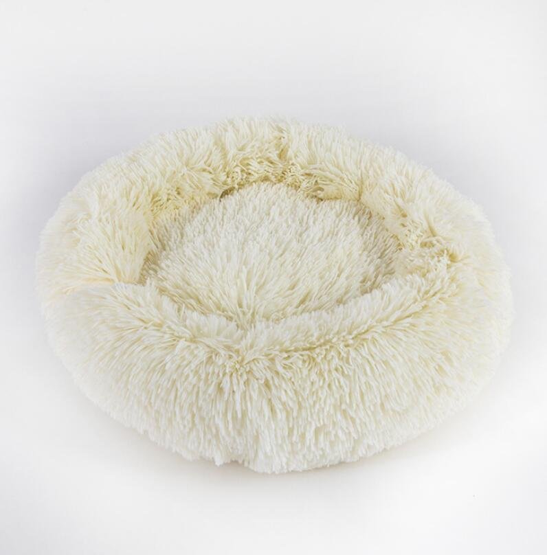 Dog Beds For Small Dogs Round Plush Cat Litter Kennel Pet Nest Mat Puppy Beds - Image 4