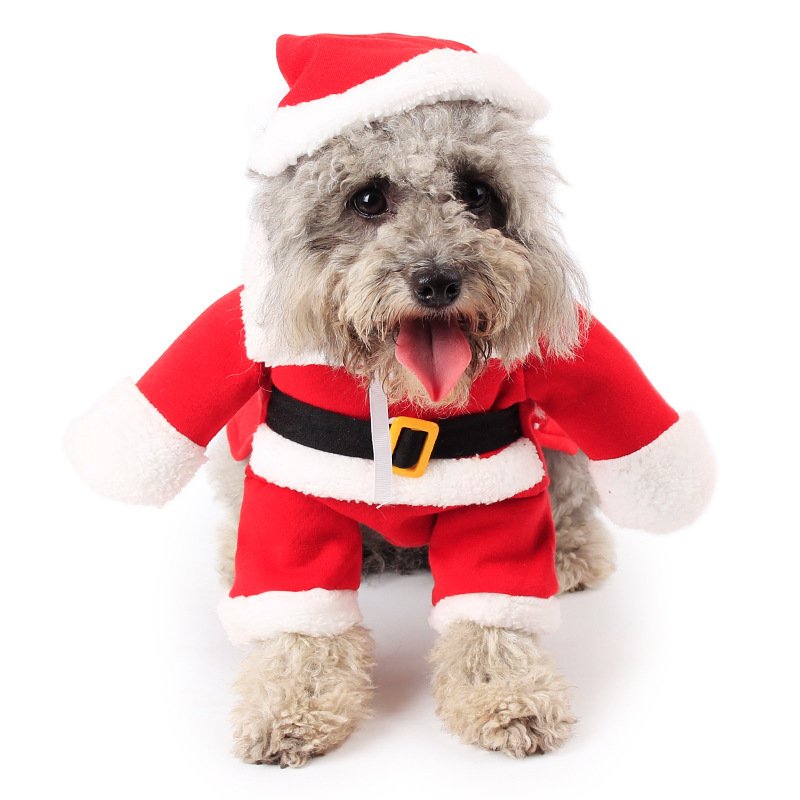 Pet Christmas Decoration Costume Pet Standing Costume - Image 8