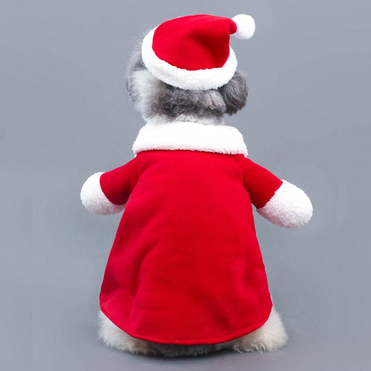 Pet Christmas Decoration Costume Pet Standing Costume - Image 2