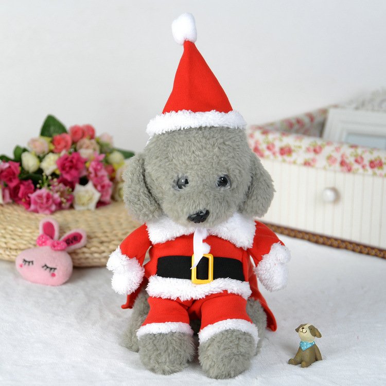 Pet Christmas Decoration Costume Pet Standing Costume - Image 5