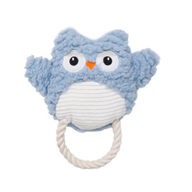 Plush Dog Toy Animals Shape Bite Resistant Squeaky Toys Corduroy Dog Toys For Small Large Dogs Puppy Pets Training Accessories - Image 8