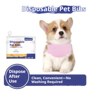 No-wash Pet Scarf Disposable Pet Bib