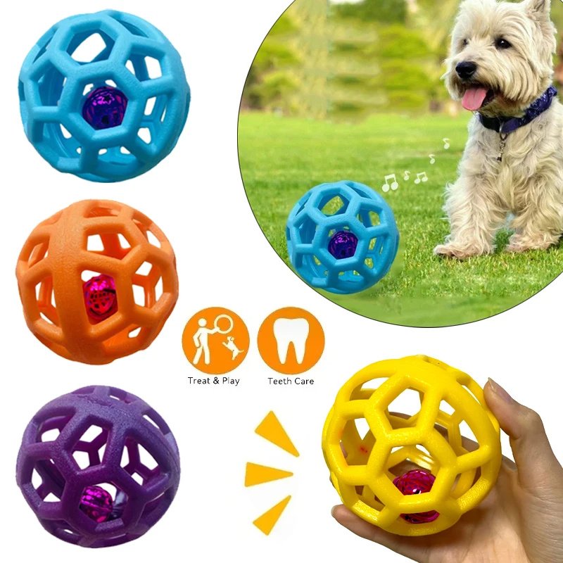 Dog Chew Ball Toy TPR Pets Interactive Training Toys For Small Large Dog Teeth Cleaning Molar Supplies Outdoor Pets Ball Toy - Image 3